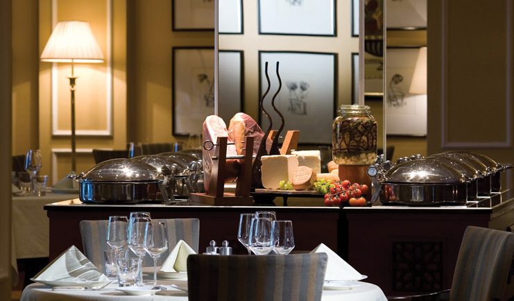 The Ritz-Carlton Dubai buffet restaurant