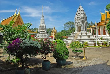 Royal Palace in Phnom Penh in Cambodia