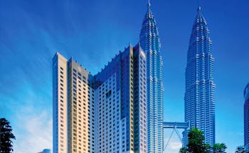 Mandarin Oriental Kuala Lumpur city two towers skyrise city views
