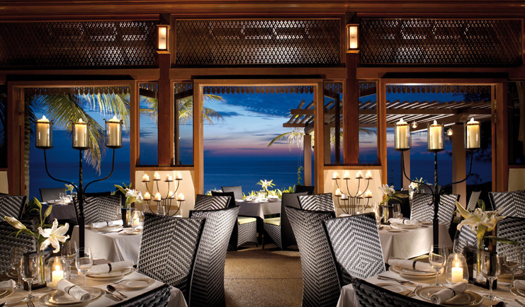 Tanjong Jara Malaysia restaurant indoor dining area traditional architecture modern décor