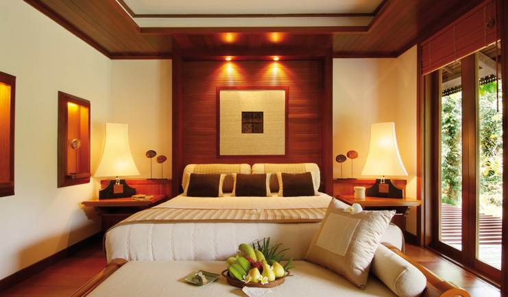 Tanjong Jara Malaysia Serambi room bed access to private terrace modern décor