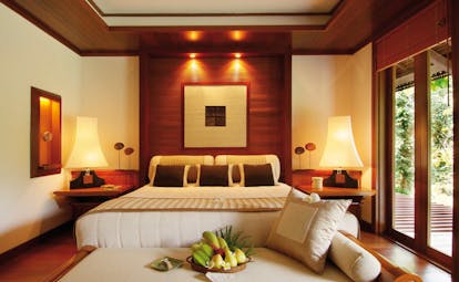 Tanjong Jara Malaysia Serambi room bed access to private terrace modern décor