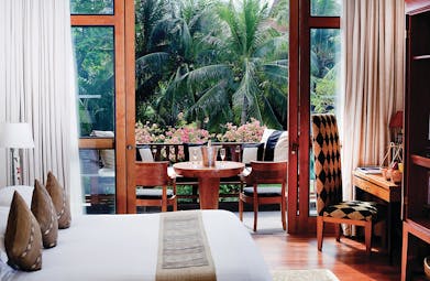 Anantara Hua Hin Thailand lagoon room balcony private outdoor seating area