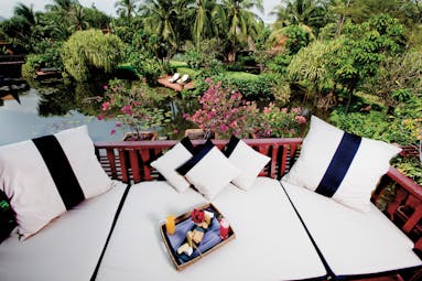 Anantara Hua Hin Thailand lagoon suite balcony private seating area overlooking lagoon