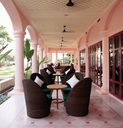 Centara Grand Beach Resort Thailand restaurant terrace outdoor dining area