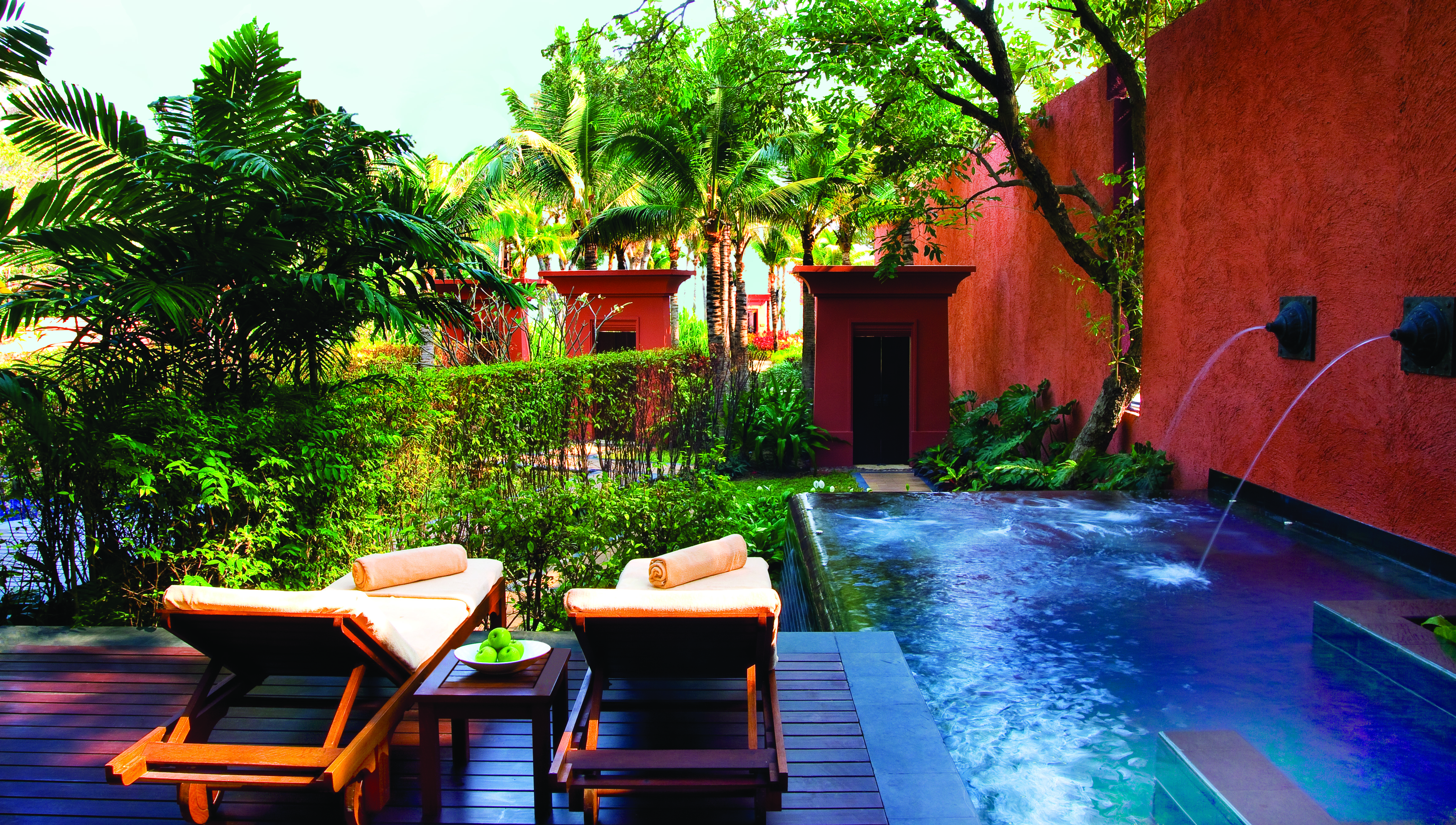 Hyatt Regency Hua Hin Thailand pool suite exterior private terrace and plunge pool spa treatments