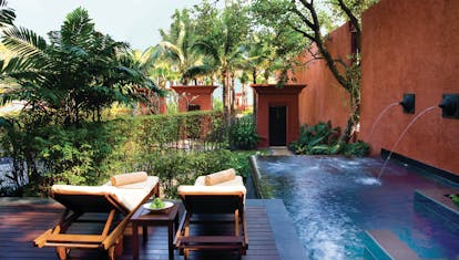 Hyatt Regency Hua Hin Thailand pool suite exterior private terrace and plunge pool spa treatments