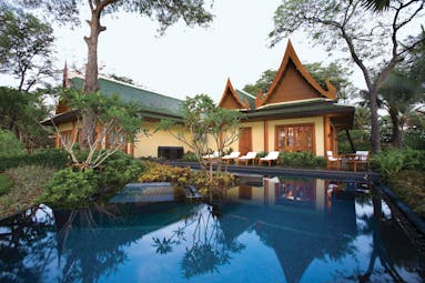 Hyatt Regency Hua Hin Thailand presidential villa exterior private pool sun loungers
