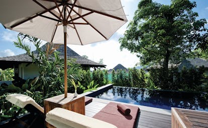 Vijitt Resort Thailand deluxe pool villa private terrace private pool