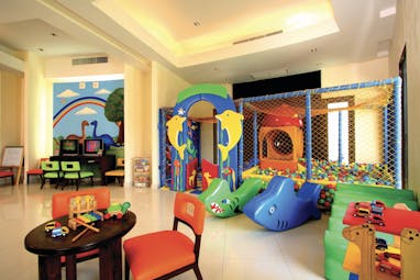 Vijitt Resort Thailand kids club indoor play area ball pit toys 