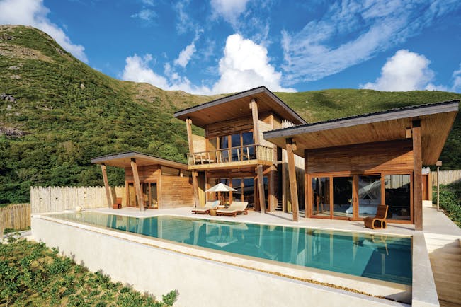 Six Senses Vietnam villa pool private pool private terrace villa exterior