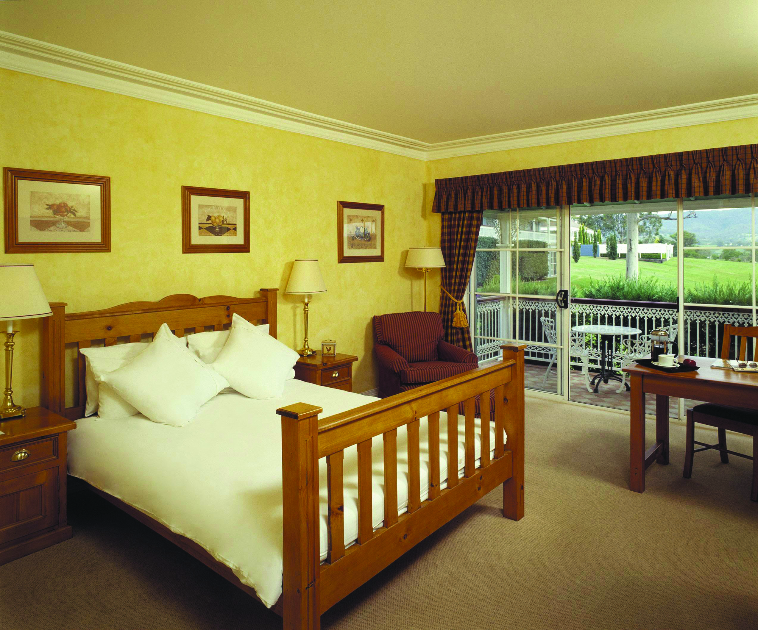 Sebel Kirkton Park New South Wales deluxe bedroom with balcony