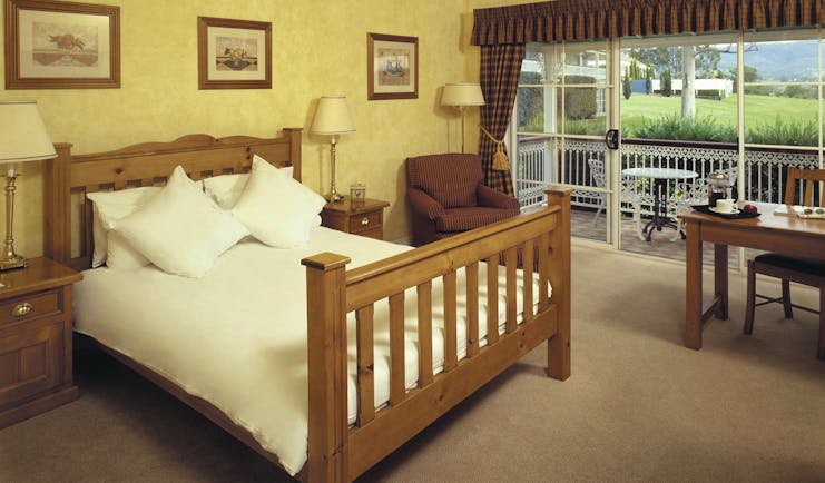Sebel Kirkton Park New South Wales deluxe bedroom with balcony