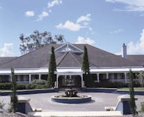 Sebel Kirkton Park New South Wales exterior large white building with fountain