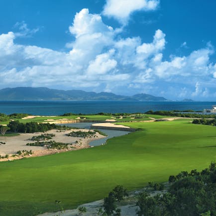 Cuisinart Anguilla golf course overlooking ocean