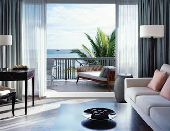 Carlisle Bay Antigua carlisle suite terrace with ocean views