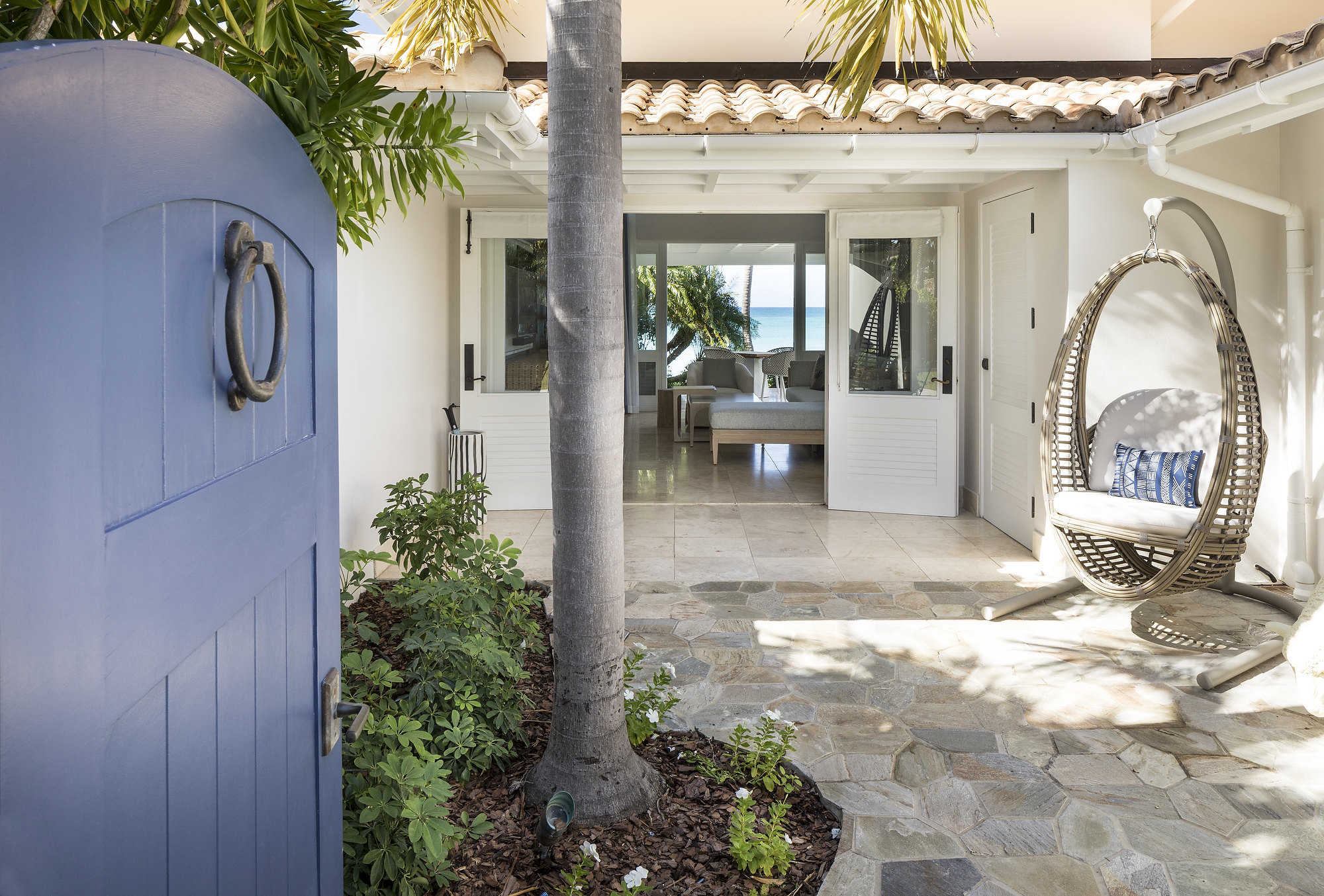 Jumby Bay Pool Suite Entrance