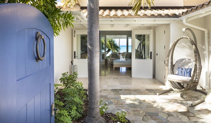 Jumby Bay Pool Suite Entrance