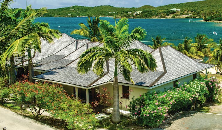 Nonsuch Bay Antigua beach cottage exterior overlooking ocean