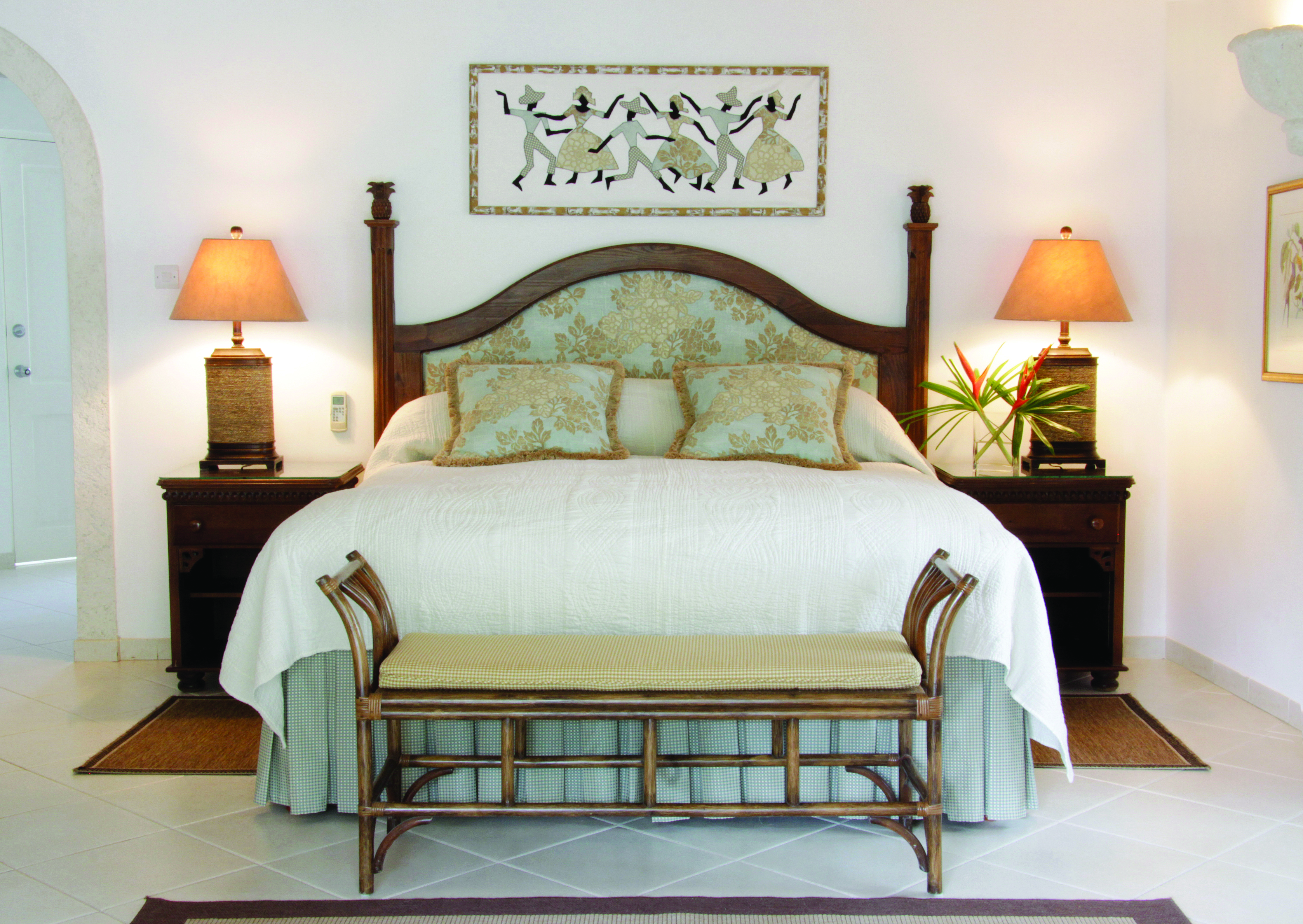 Coral Reef Club Barbados suite bedroom 
