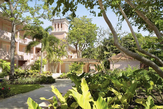 Fairmont Royal Pavilion Barbados main building and gardens