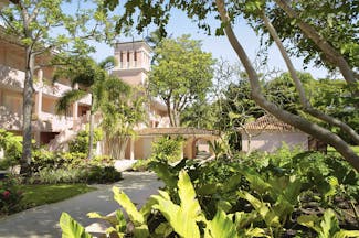 Fairmont Royal Pavilion Barbados main building and gardens