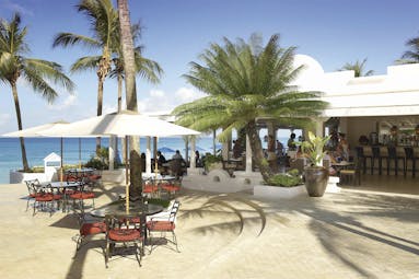 Fairmont Royal Pavilion Barbados taboras bistro indoor and outdoor dining areas ocean views