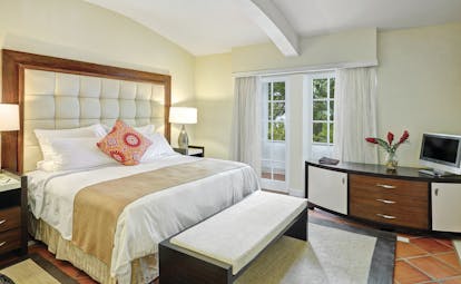 The House Barbados pool garden view suite bedroom 