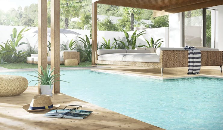 Silversands Grenada spa pool seating area relaxation area