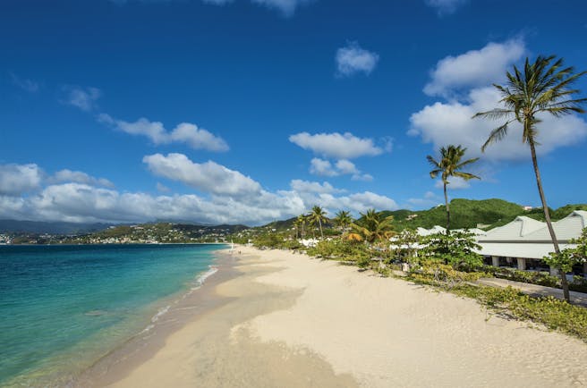 Spice Island Grenada view of resort and beach