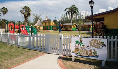Half Moon Jamaica kids' club outdoor park slide toys 