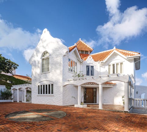 Windjammer Landing St Lucia exterior shot of premium four bedroom ocean view villa