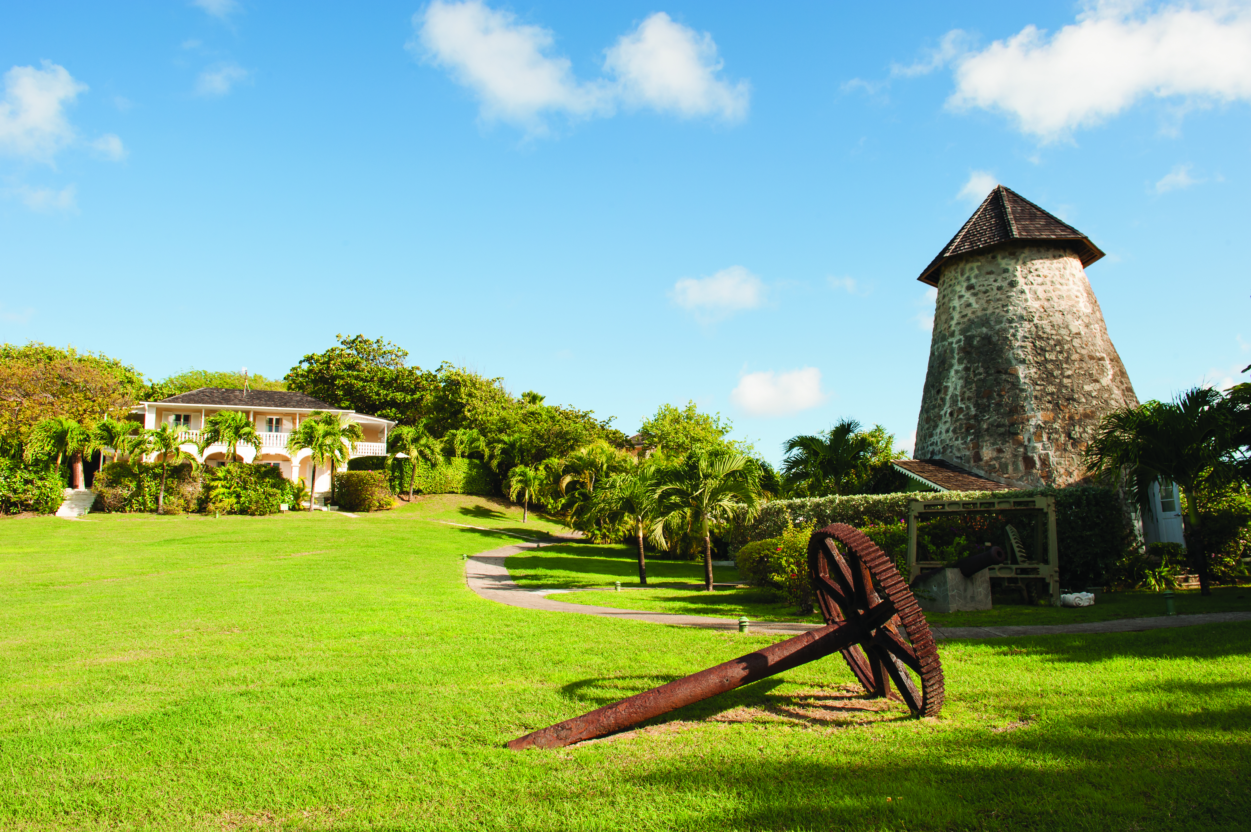 Cotton House St Vincent and the Grenadines grounds historic plantation