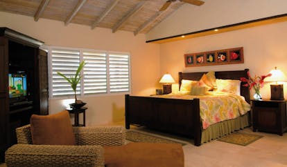 Palm Island St Vincent and the Grenadines southern cross villa living area sofas and chairs
