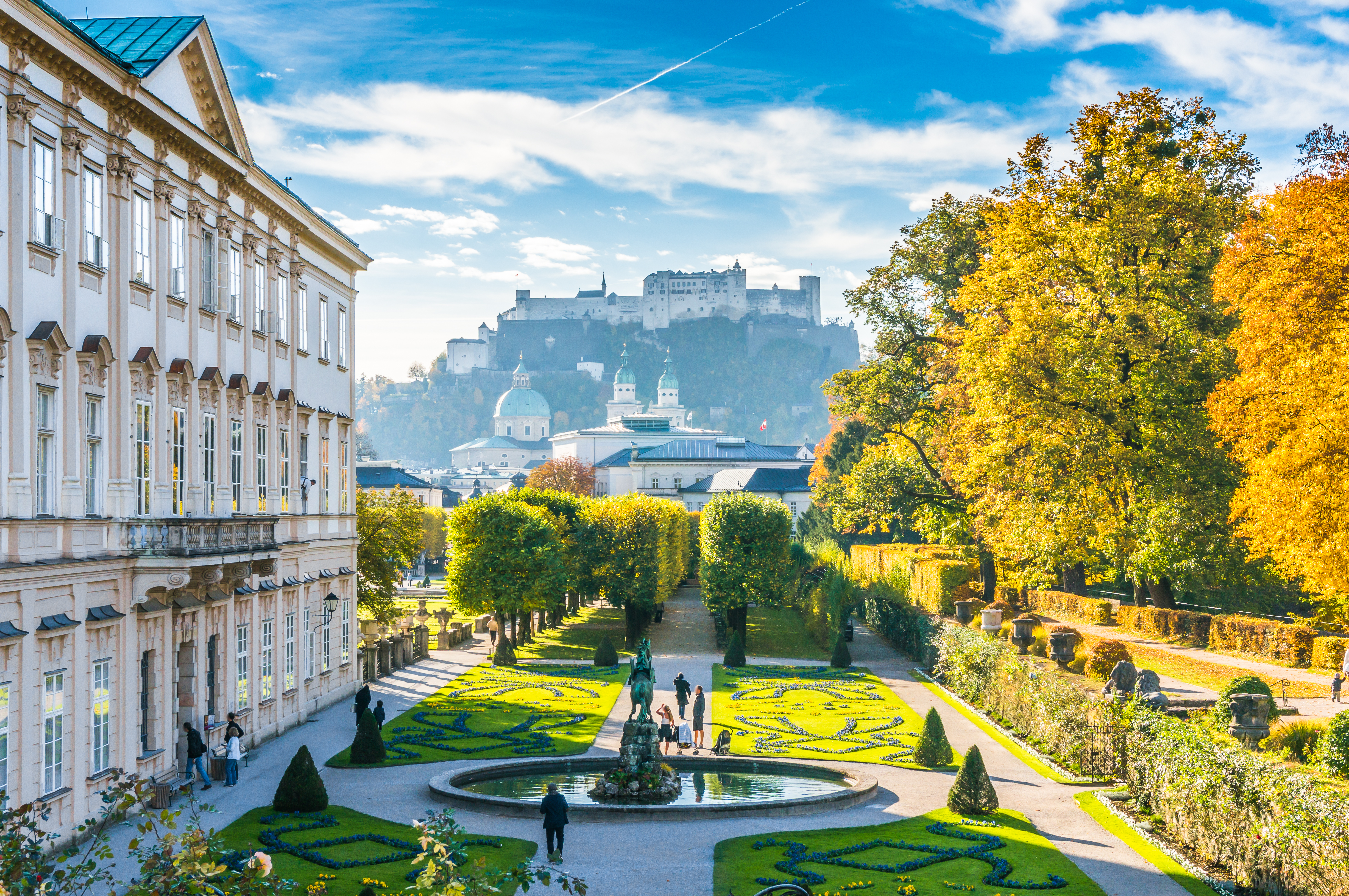 Austria Mirabelle gardens Salzburg