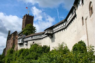 Wartburg mediaeval castle in Thuringia