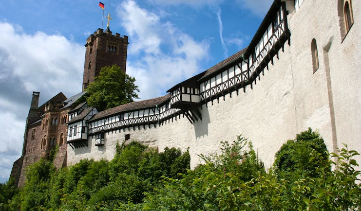 Wartburg mediaeval castle in Thuringia
