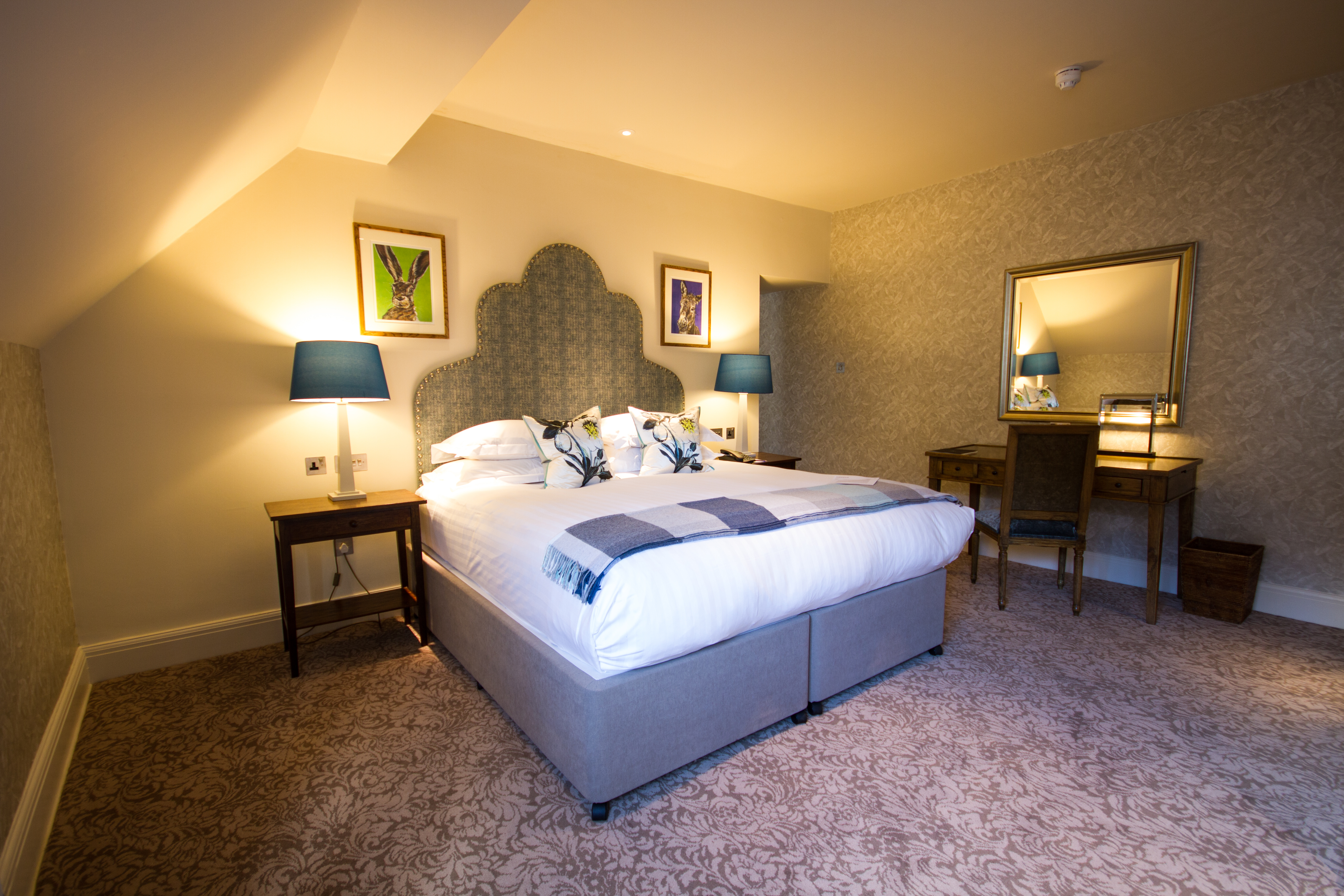 Bovey Castle Devon classic bedroom