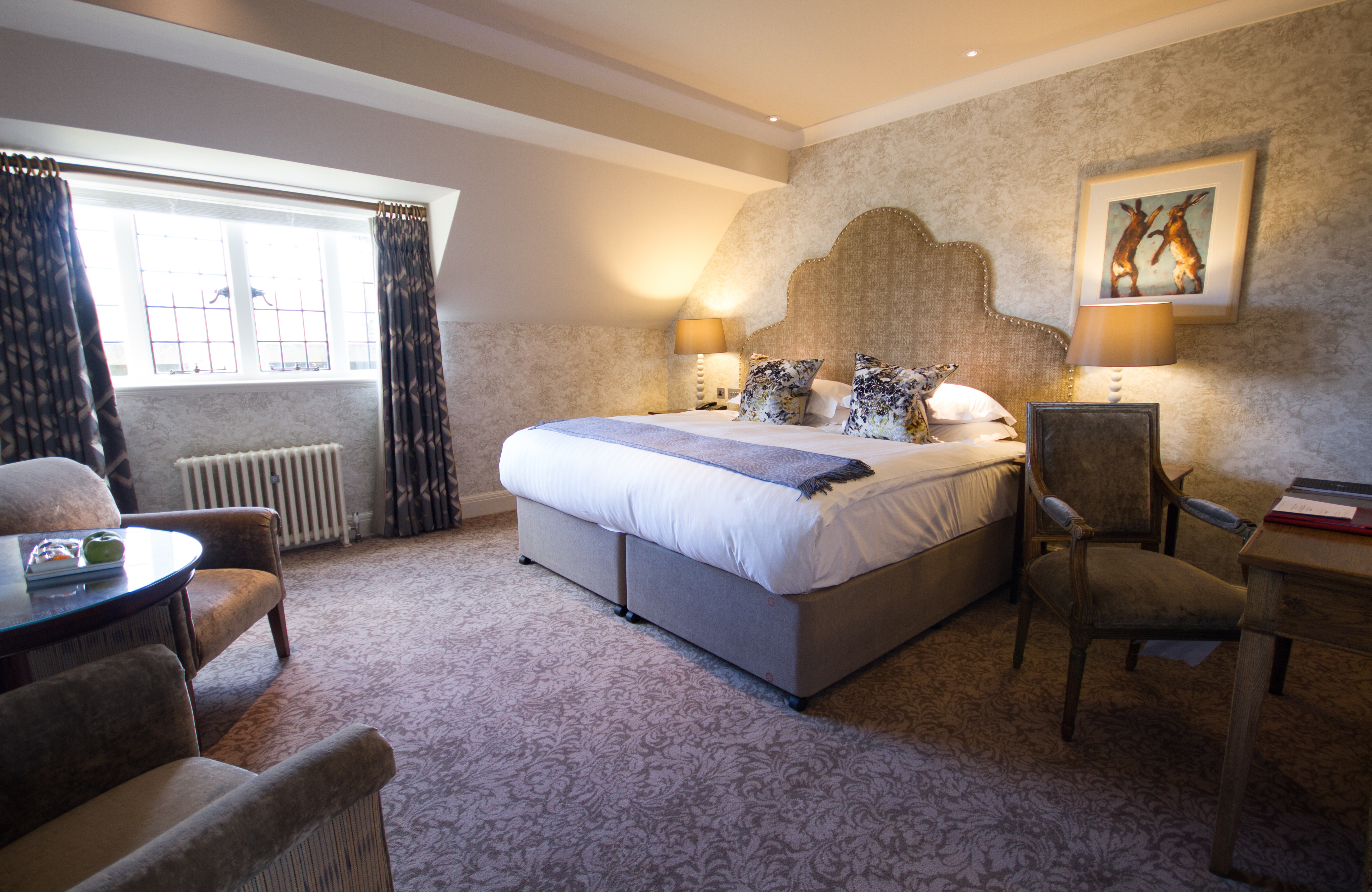 Bovey Castle Devon superior castle room