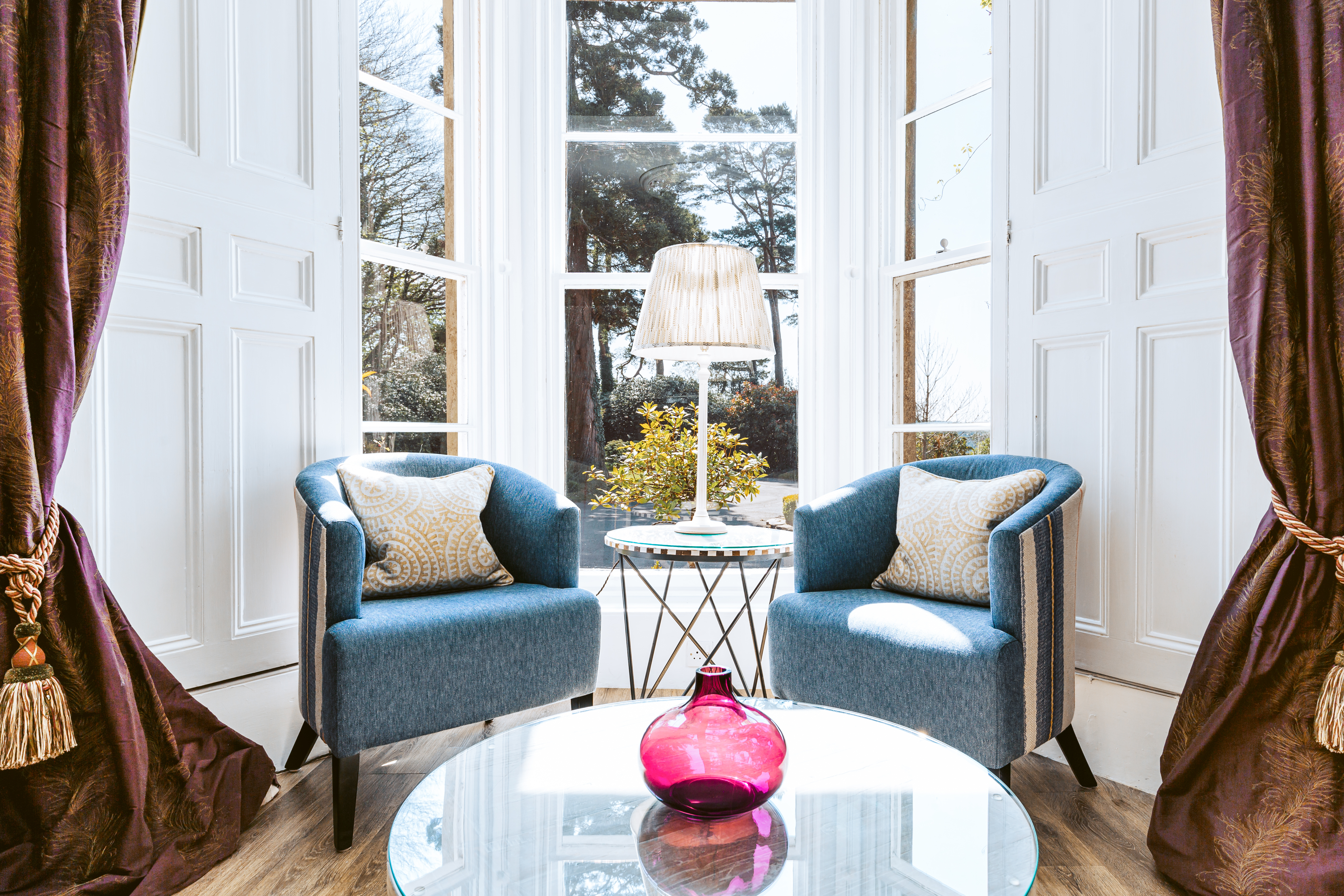 Horn of Plenty Devon morning coffee