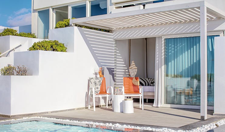 Grecotel White Palace pool by terrace