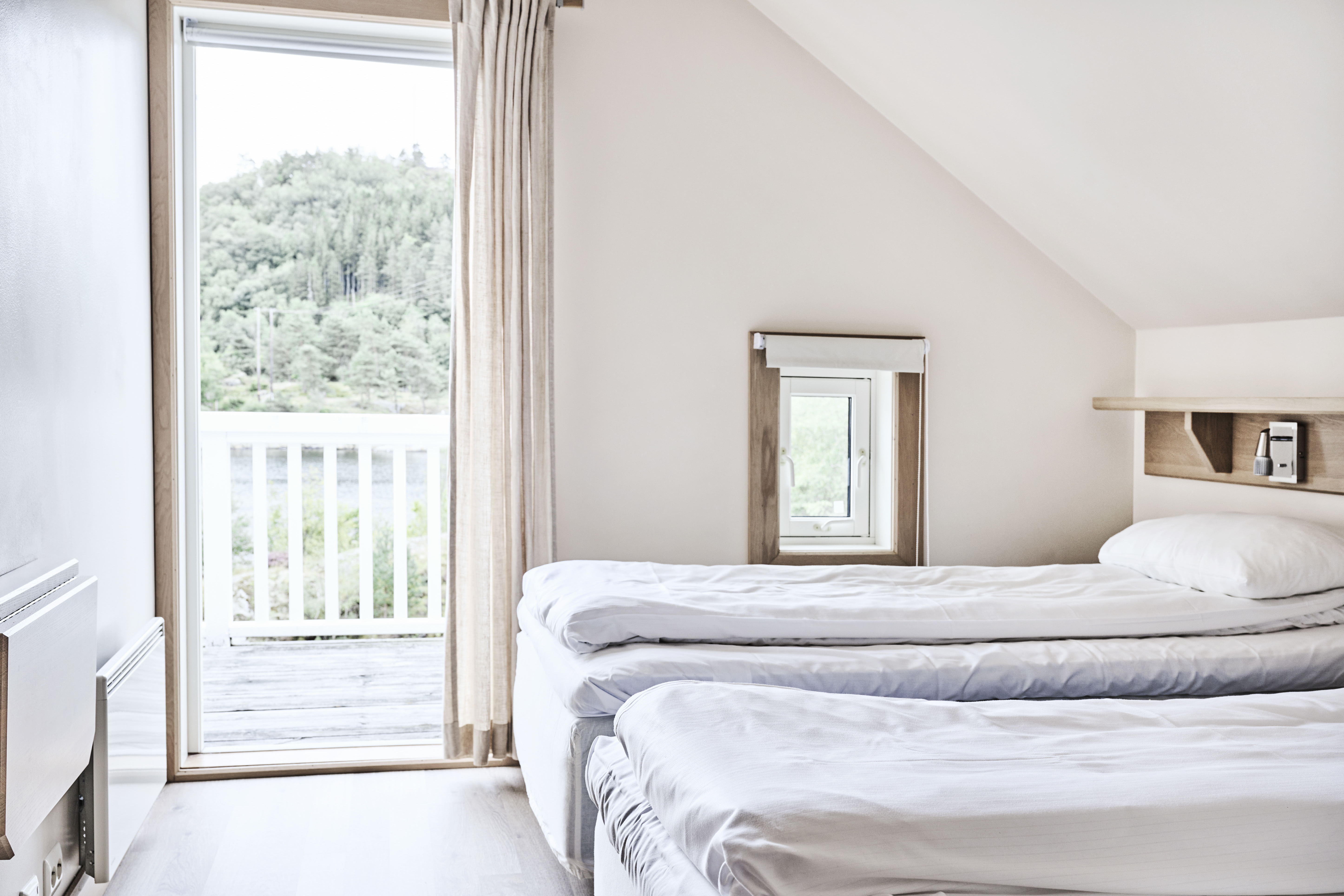 Farsund Resort Twin Room with Fjord View