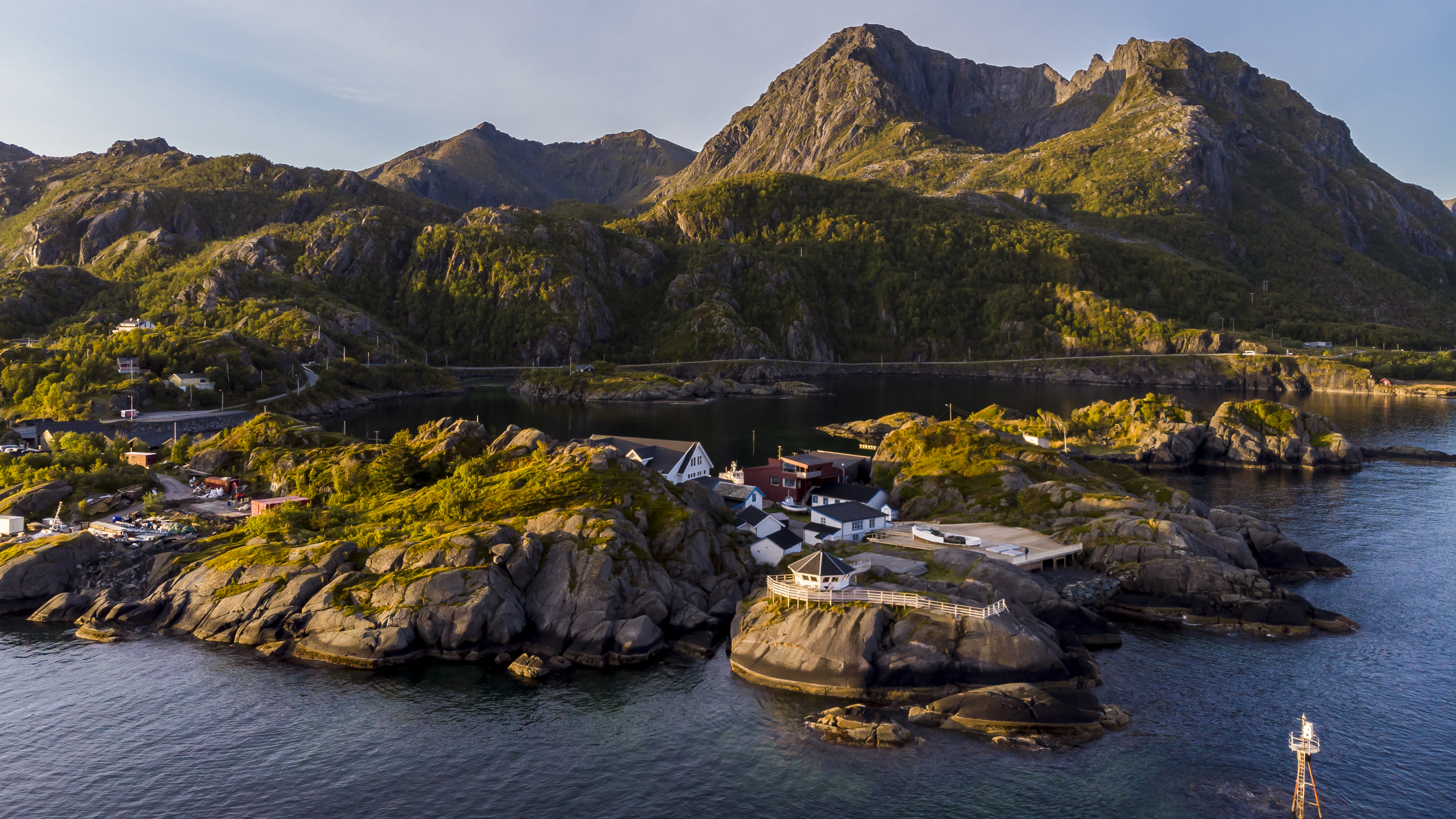 Hamn i Senja Lighthouse in Hamn