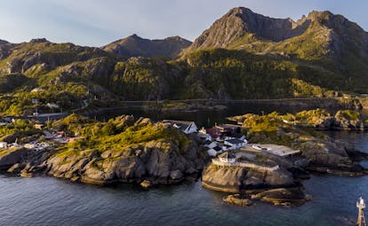 Hamn i Senja Lighthouse in Hamn