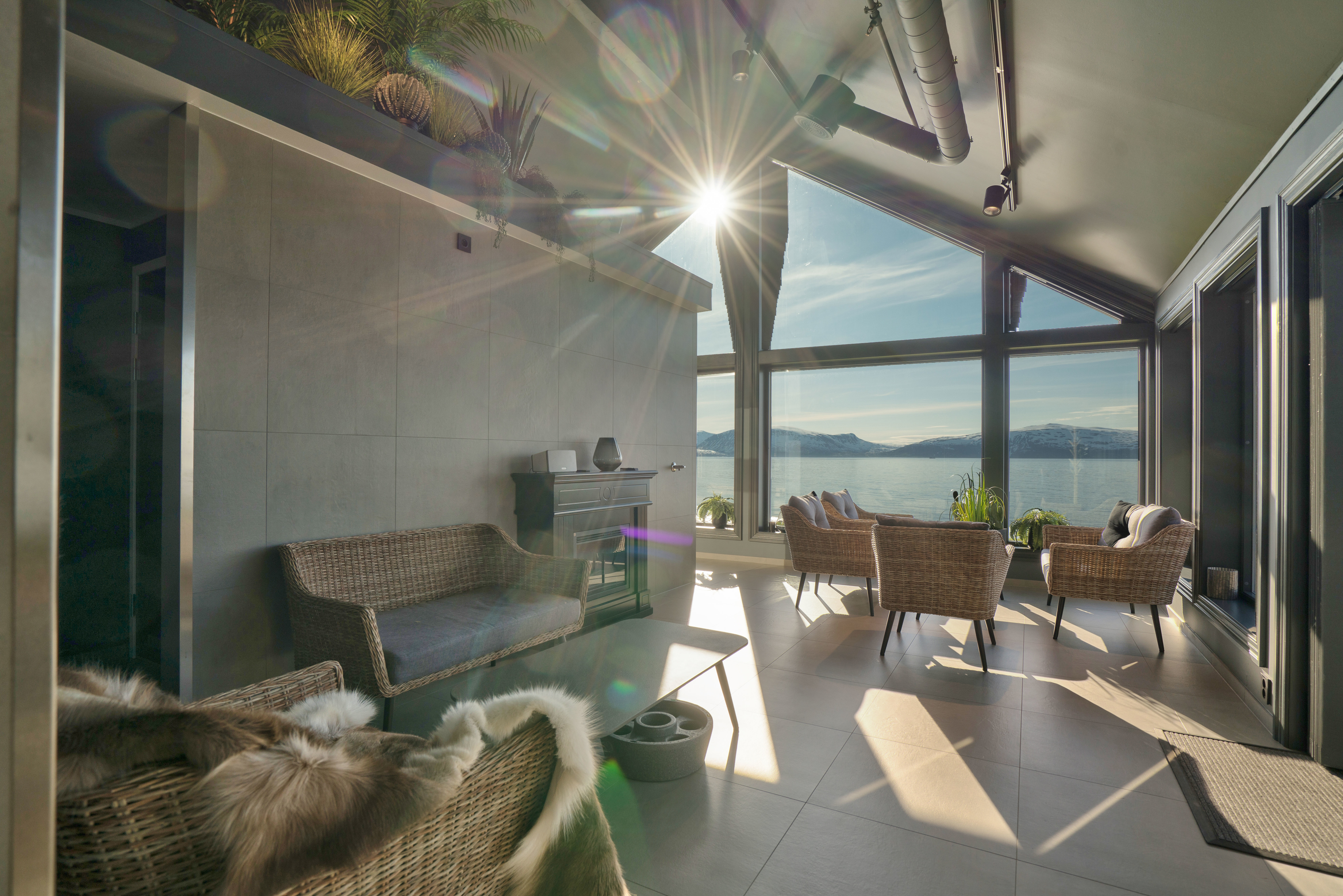 Lyngen Experience Spa Area