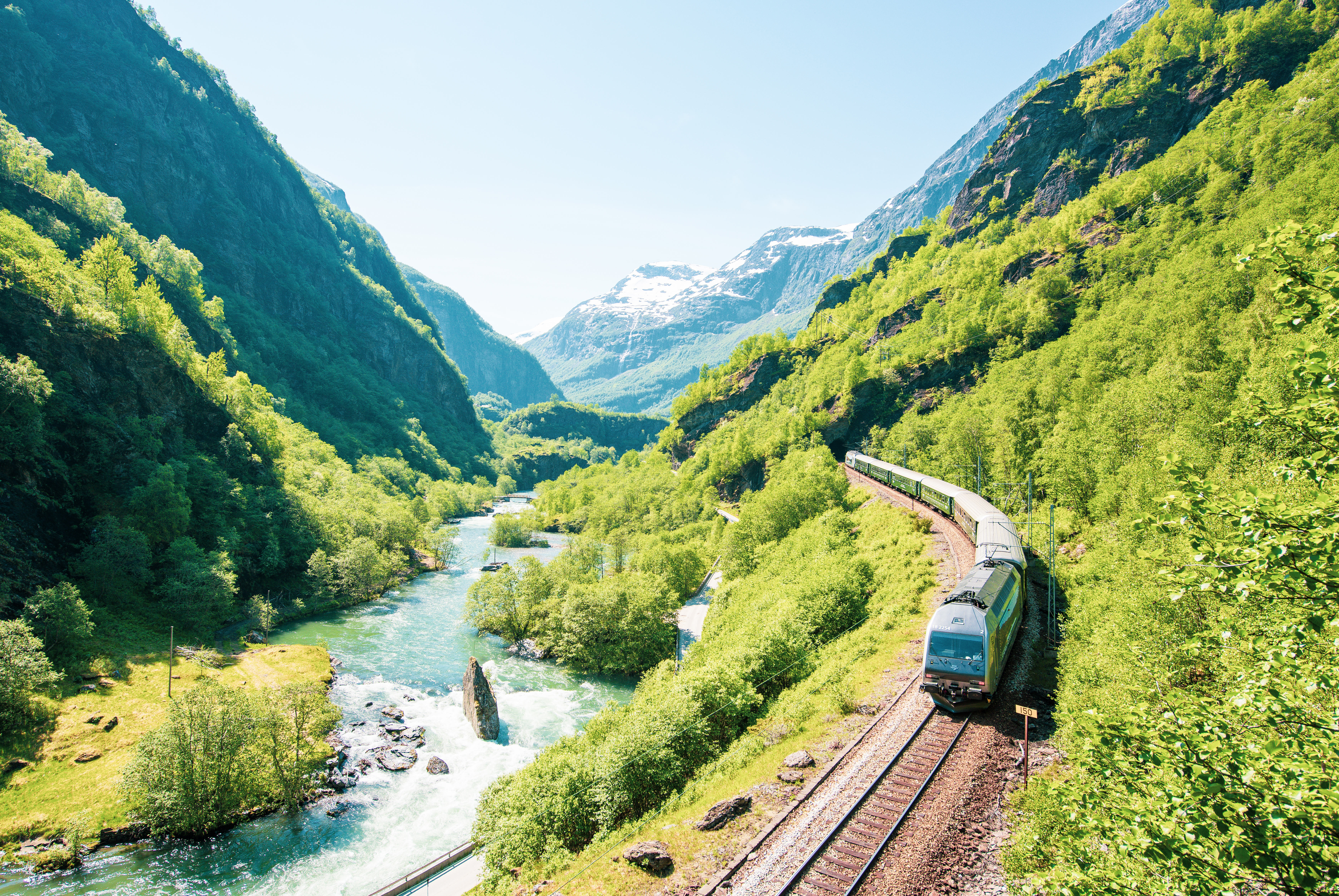 The Flåm railway