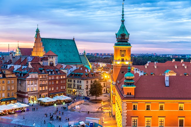 Poland Warsaw old town