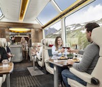 The new Glacier Express Excellence Class cabin