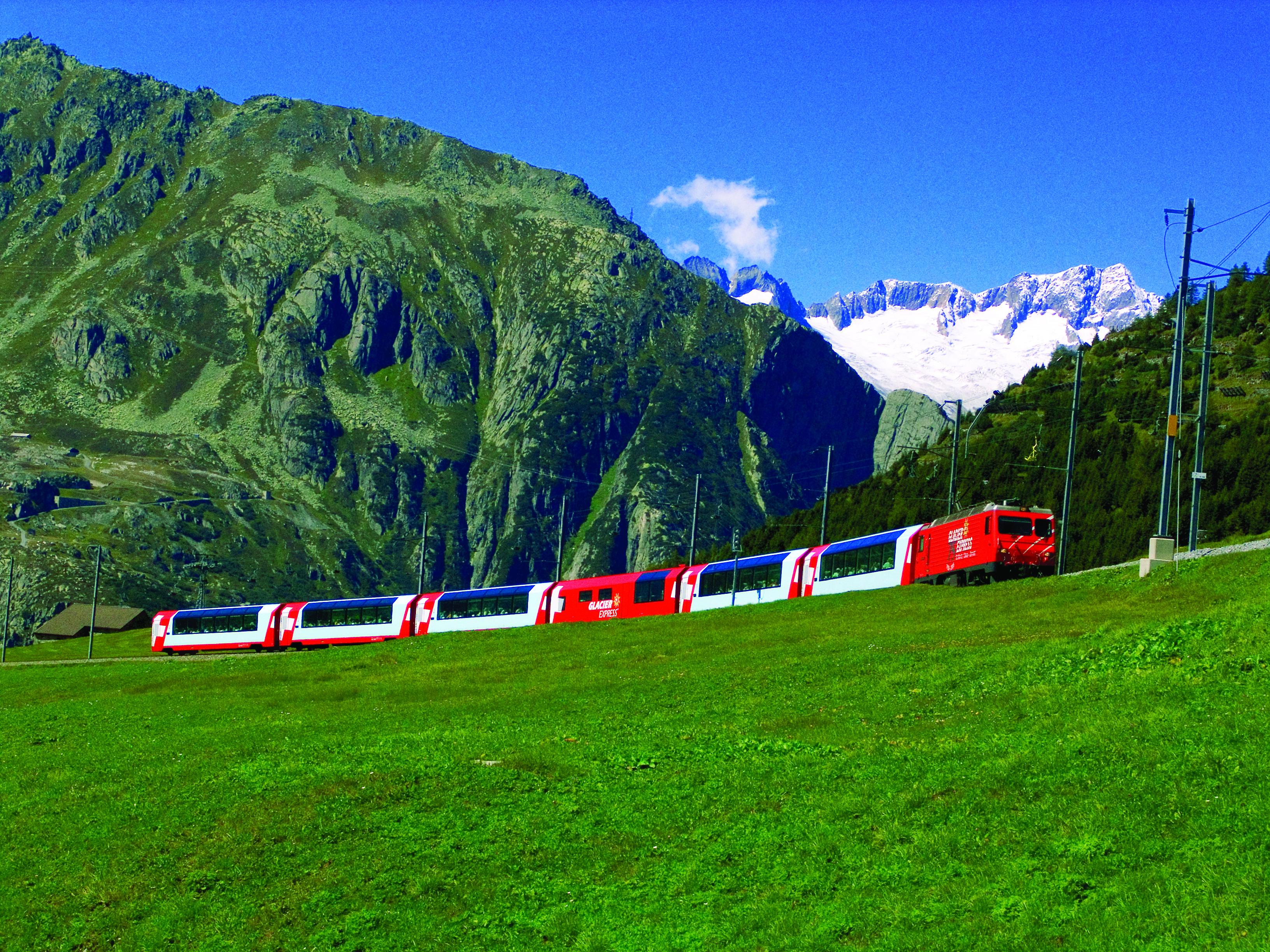 The Glacier Express - Switzerland's most famous train journey