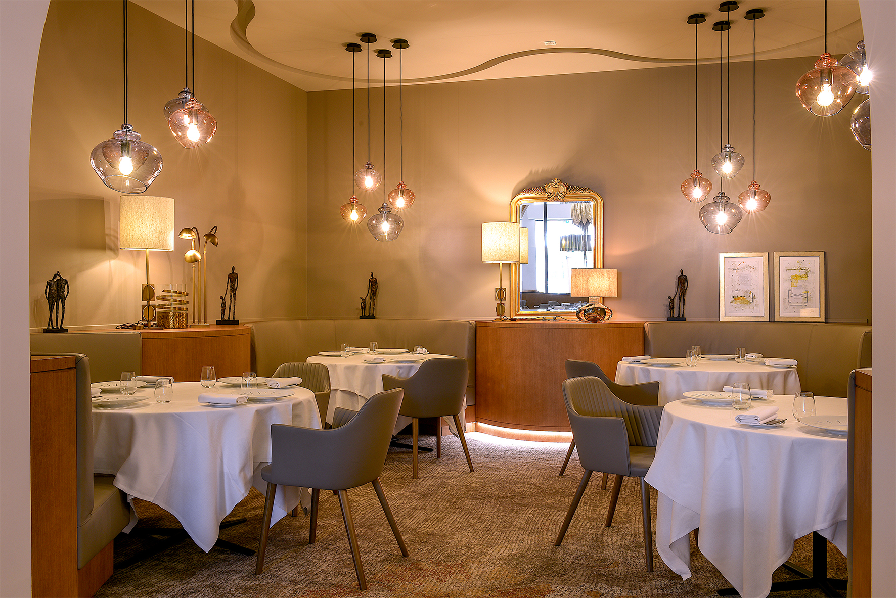 Les Foudres fine dining restaurant at Chais Monnet